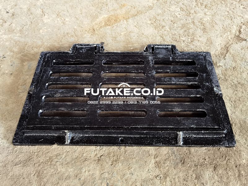 Grill atau Grating Tutup Besi untuk Selokan dan Saluran Drainase