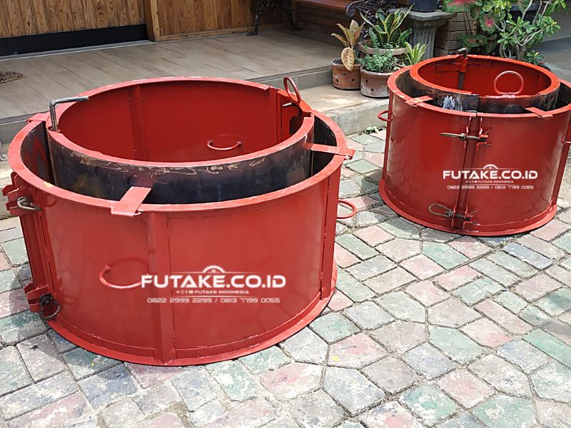 Jual Cetakan Buis Beton bahan plat besi