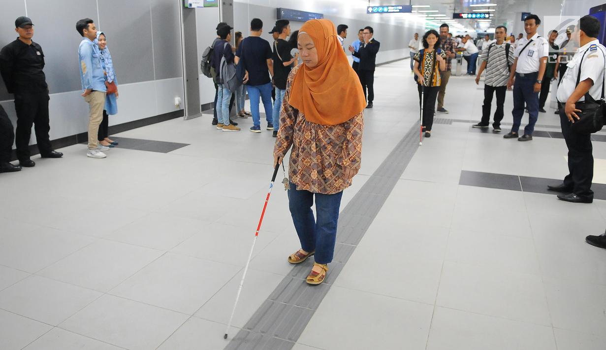 Ubin Jalur Difabel dan Tunanetra