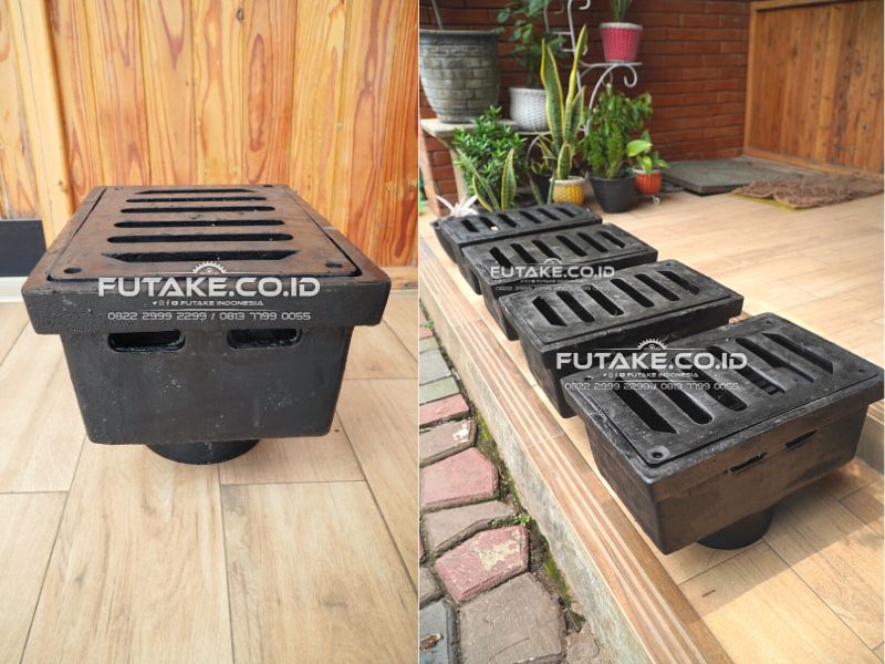 Deck Drain Drainase Jembatan Bahan Besi