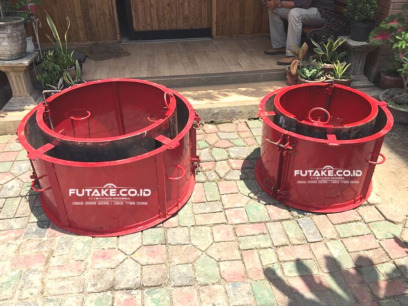 Cetakan Saluran Gorong-Gorong Buis Beton