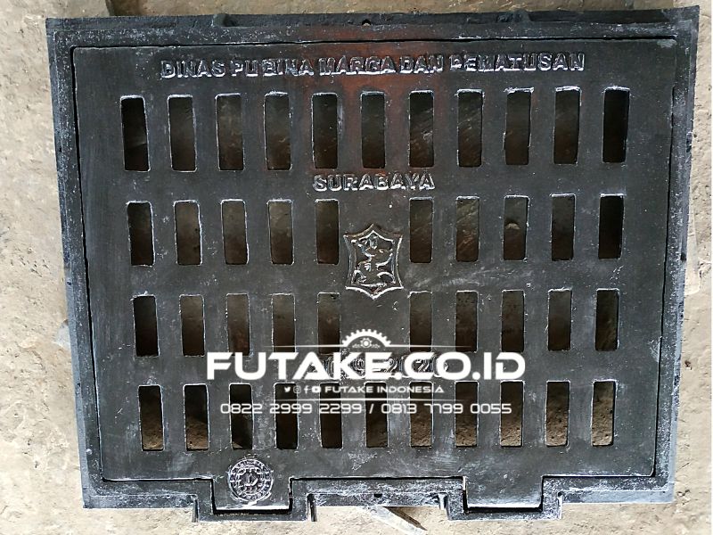 Jual Grill Tutup Besi Saluran Drainase Langsung Tangan Pertama