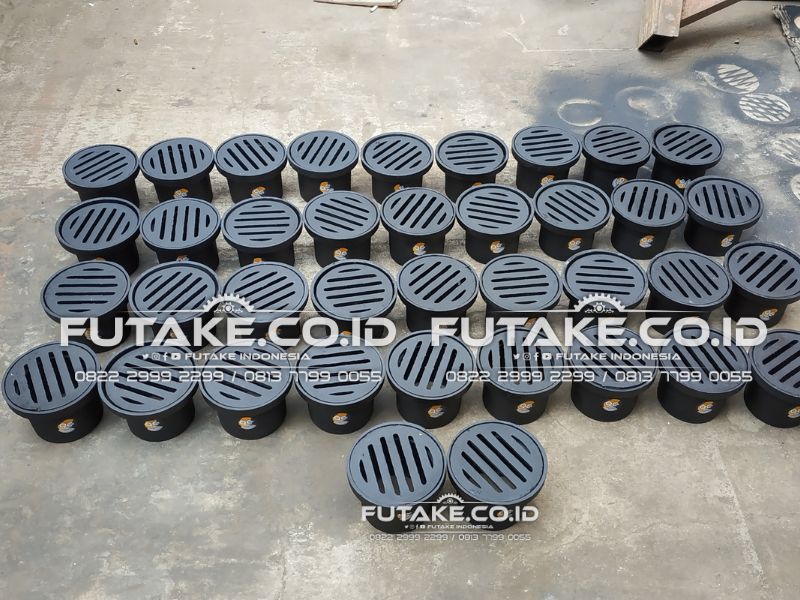 Deck Drain Berbahan Besi Cor Bermutu