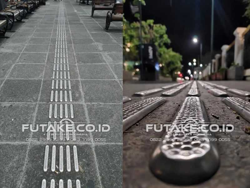Guiding Block Tunanetra Berbahan Stainless Mutu Terbaik
