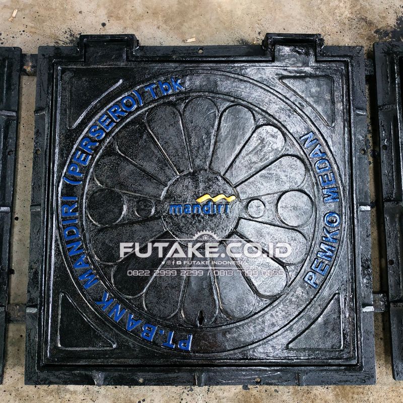 Manhole Cover Bahan Cast Iron