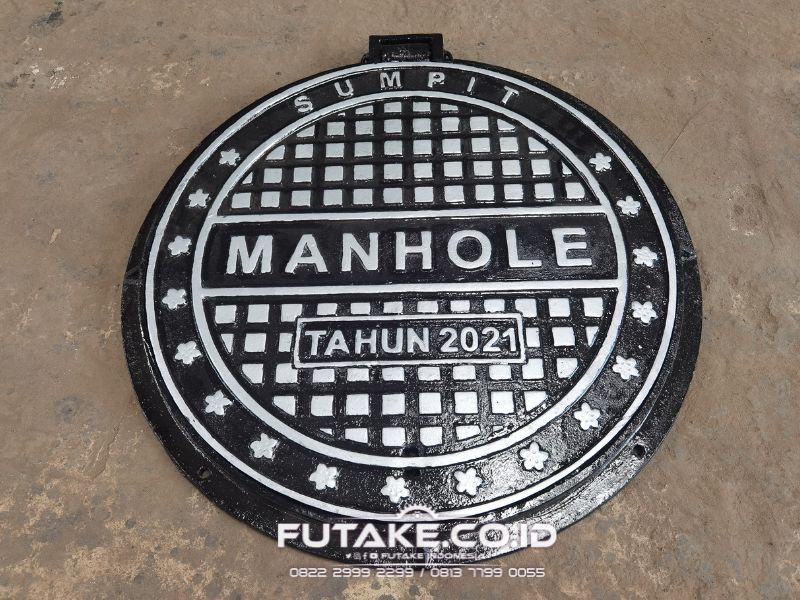 Manhole Cover Tutup Got Bahan Besi