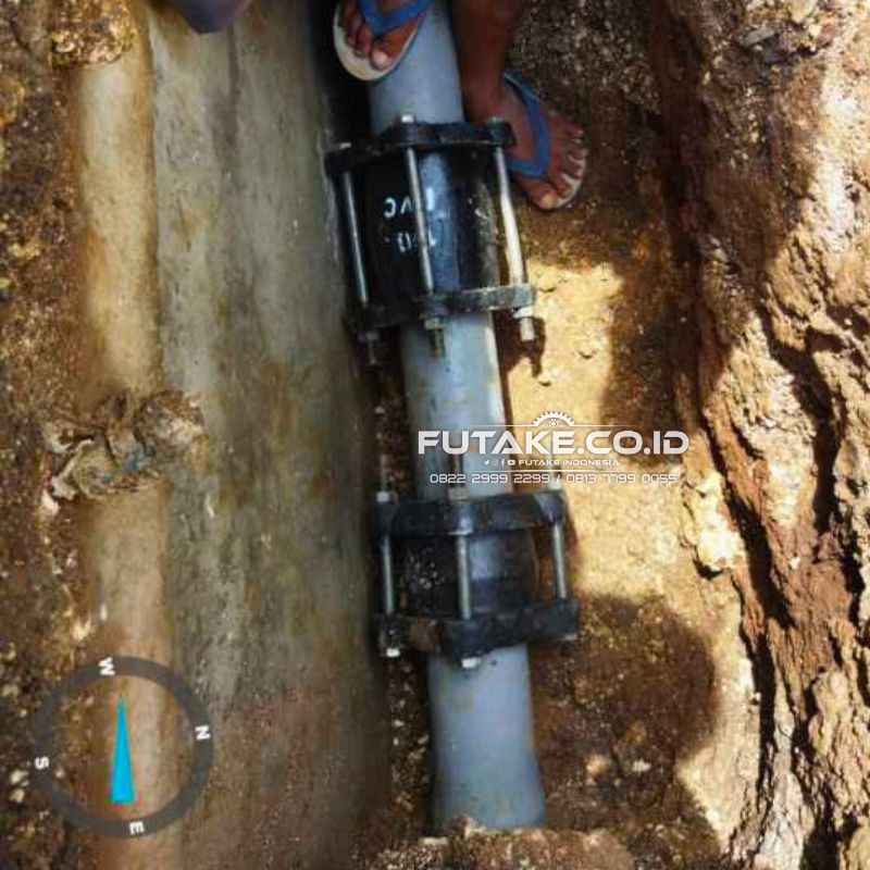 Giboult Joint Sambungan Pipa HDPE Bahan Kuat