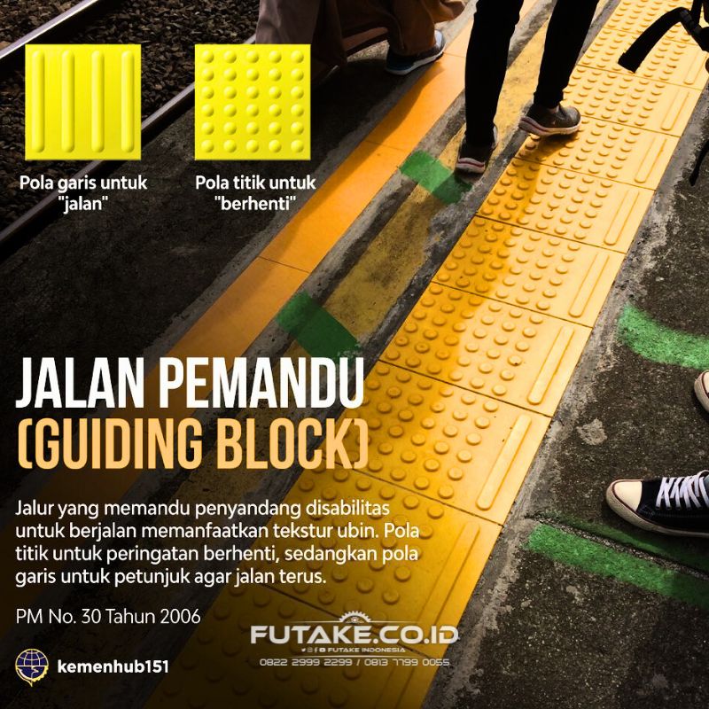 Supplier Ubin Guiding Block Jalur Pemandu