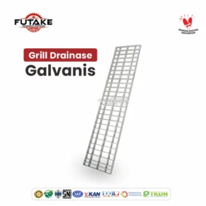 tampilan Grill Galvanis (Besi Penutup Selokan)