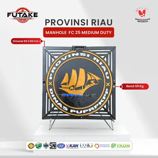 manhole cover riau