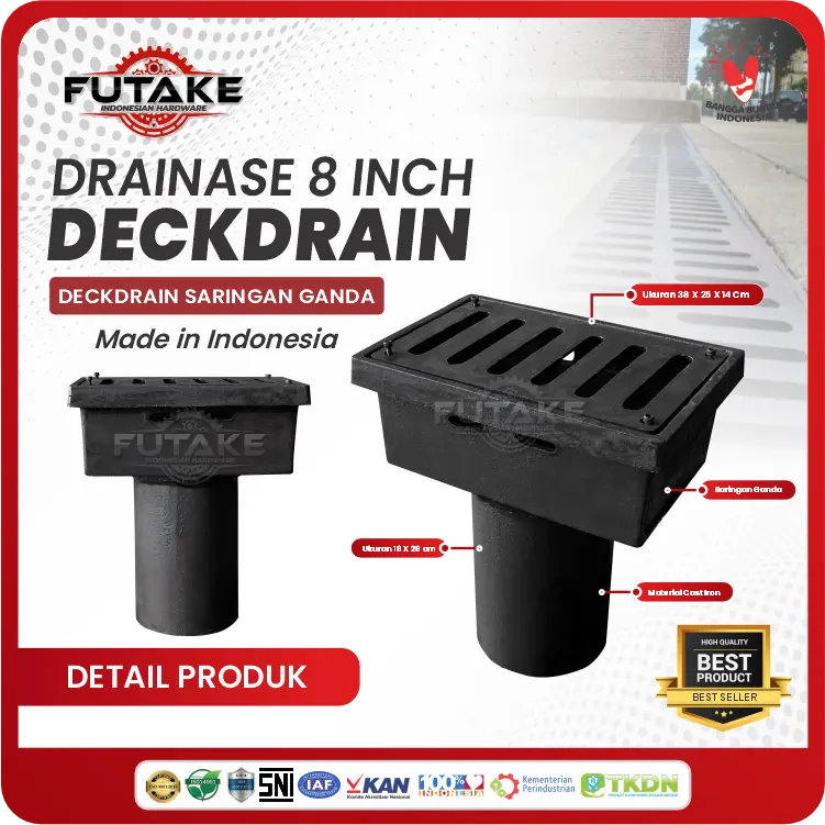 Deck Drain Fly Over DKI Jakarta