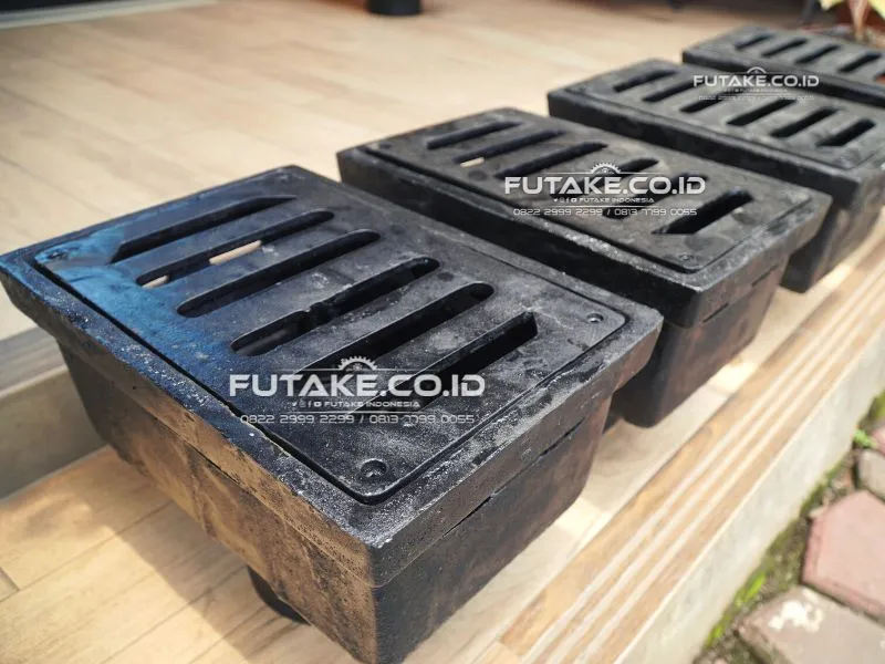 Deck Drain Cast Iron (Besi Cor) Komponen Drainase
