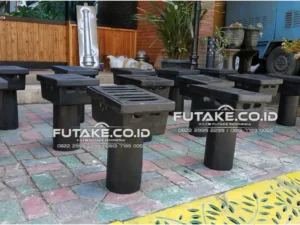 Deck Drain Besi Cor Jembatan Atau Flyover (Jalan layang)