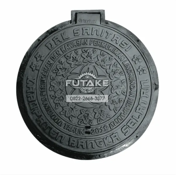 Manhole Cover Sanitasi Unik Bangka Selatan