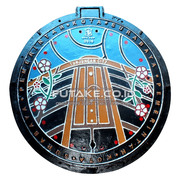 manhole-surabaya-tunjungan-city