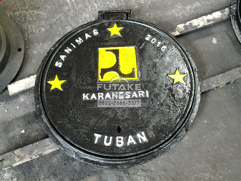 Manhole Cover Untuk Program SANIMAS Tuban