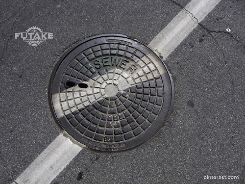 manhole cover anti noise tidak berisik saat dilalui kendaraan