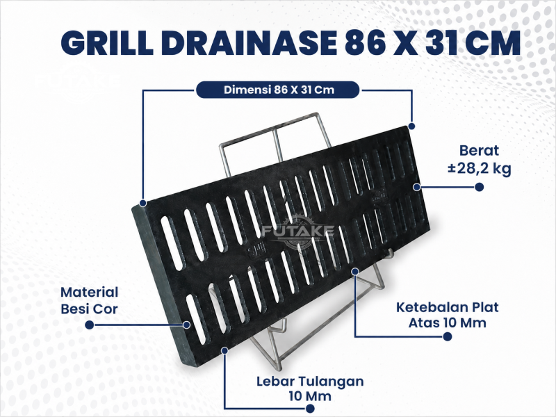 Futakedrain supplier grill selokan berkualitas untuk berbagai kebutuhan proyek